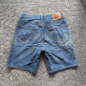 Levi's Blue Jean Shorts Classic Style